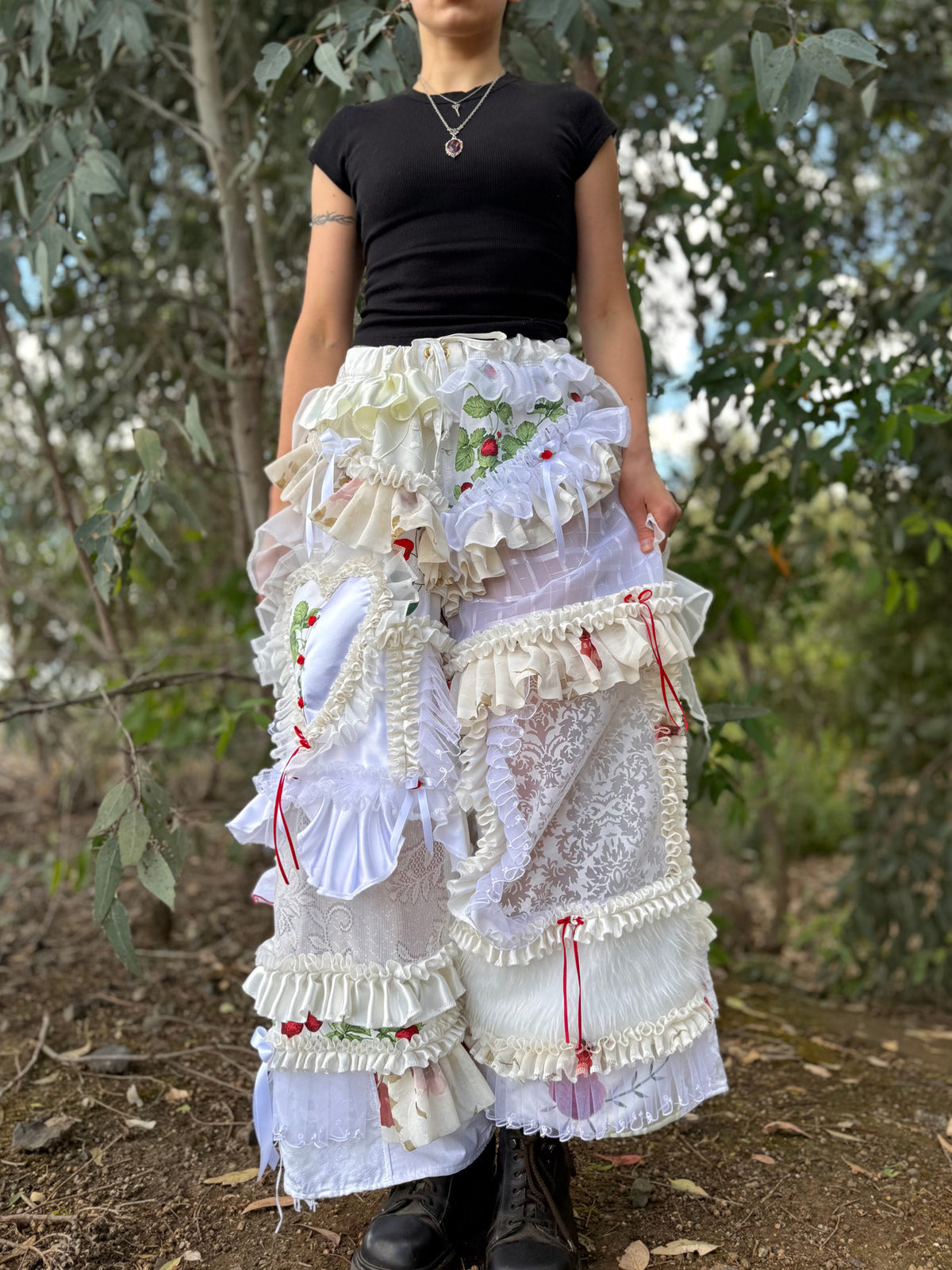 Upcycled Adjustable-Waist Pants